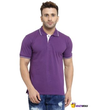 Polo Neck T Shirt