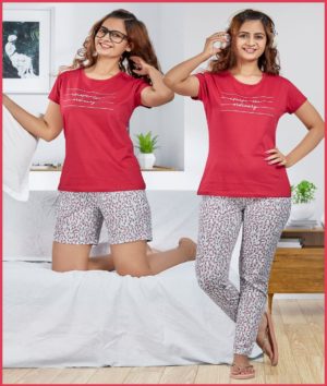 Escape the Ordinary Cotton Pyjama Set (Set of 3)
