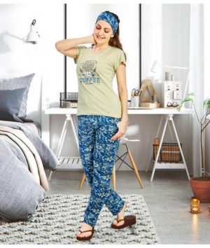 Coffee with Cupcakes Cotton Pyjama Set