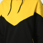 Designer Hoodie for Women - Yellow & Black V Shaped - 6