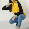 Designer Hoodies for Women - Yellow & Black - 5
